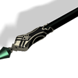 Primordial-Jade-Winged-Spear-v6-2.png PRIMORDIAL Jade Winged Spear STL FILES [Genshin Impact]