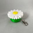 Daisy-Clicker-1-8.jpg Daisy Clicker / Daisy Keychain / Fidget - No AMS - Commercial License Included
