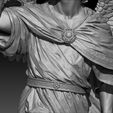 07.jpg Erzengel Gabriel Statue - 3D-Druck STL