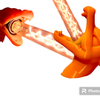 PhotoRoom-20230503_095908.png #LAMPSXCULTS Flaming Charizard: Light your way with style and power