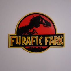 265480600_199581639055379_1164059697662704281_n.jpg Бесплатный STL файл Furafic Fark・Шаблон для 3D-печати для загрузки