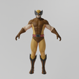 Wolverine-Classic0001.png Wolverine Classic Lowpoly Rigged