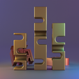 render_17.png Abstract Geometric Modeling 3set