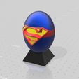 3.jpg Archivo STL gratis Huevos de superhéroe de Superman・Modelo de impresión 3D para descargar