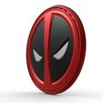 3.jpg Deadpool logo 3D model