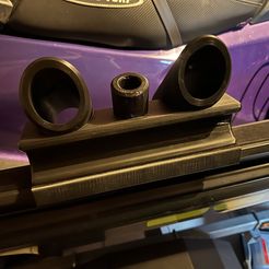 Dual Rod & Insta360 Selfie Stick Holder for Sea-Doo RXT-X 300 Footrest