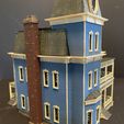 IMG_E2450.jpg HO SCALE SECOND EMPIRE VICTORIAN HOUSE "THE SUMMERSET HOUSE"