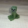 Creeper-Full-Body-Sitting.jpg Movable Body Parts of Creeper from Minecraft - a Lego compatible model