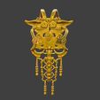 46738.jpg Dragon Headpiece Inspired, Jinafire Long.