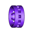 Truck_V4_Halftrack_Rim_Reardrive.STL 3D Printed RC Truck / Half-track