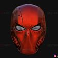 01.jpg Red Hood Mask - TITANS season 3 - DC comics Cosplay 3D print model