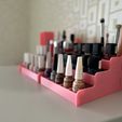 3D-Printed-Makeup-Stand.jpg Modern Modular 3D Printed Makeup Stand – Ultimate Cosmetic Organizer