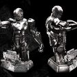 101022-Wicked-Iron-Man-Bust-02.jpg Wicked Marvel Iron Man Bust: Tested and ready for 3d printing