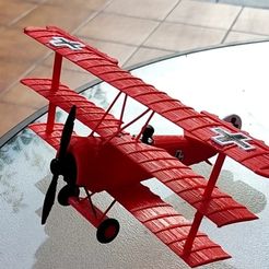 Mi-primer-Fokker.jpg Бесплатный STL файл Самолет Fokker dr1・3D-печать объекта для загрузки