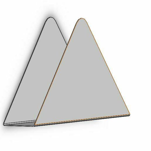 modern napkin ring 3D model