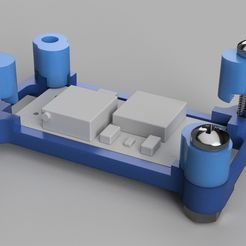 Render.jpg Archivo 3D gratis DC-DC MT3608 montaje en placa・Modelo para descargar y imprimir en 3D