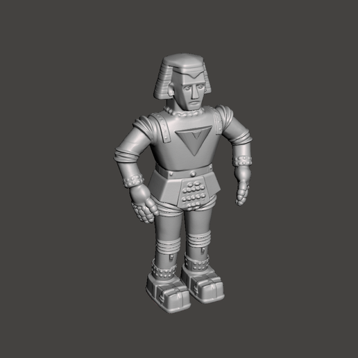 Sofubi Giant Robo - Nostalgic Heroes, Yoiko No Toy, Couleur Bleu/gris (Japon, 2001)
