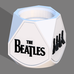 1.png Archivo STL Mate Hexagonal The Beatles・Plan de impresión en 3D para descargar