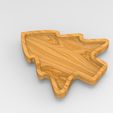 untitled.53.jpg Tree Serving Tray, Cnc Cut 3D Model File For CNC Router Engraver, Plate Carving Machine, Relief, serving tray Artcam, Aspire, VCarve, Cutt3D