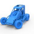 54.jpg Diecast Midget car while turning Scale 1:25