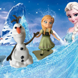reine-des-neiges.png Elsa/ Anna/ Olaf - Snow Queen