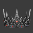 5.png Xavier Crown - Coroa Caída Amor e Espaço Profundo Impressão 3D