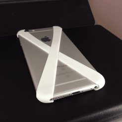 Capture d’écran 2018-03-26 à 17.30.52.png Free STL file iPhone 6 / 6s Strong Minimal Case・Design to download and 3D print