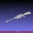 meshlab-2020-09-27-21-51-45-69.jpg Sword Art Online Sinon Hecate II Rifle Basic Model