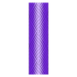 zigzag.stl Геометрический зигзагообразный ролик - изготовлен для работы с полимерной глиной