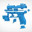 3.26.jpg Modified Walther P99 from the movie Underworld 3d print model