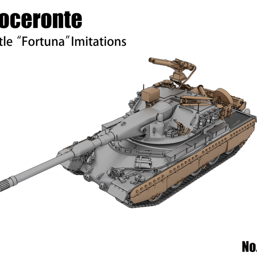 Rinoceronte 3D Style "Fortuna"
