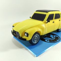 IMG_20211115_194305.jpg 3D file Citroen Dyan 6 Capra・3D printer design to download