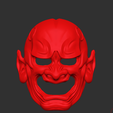 2023-11-22_15-01-41.png The Tengu mask in traditional Japanese style 3D model