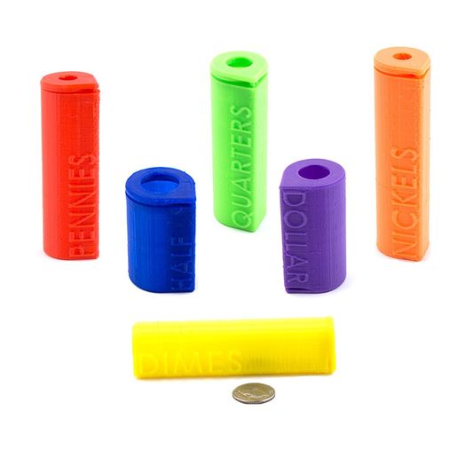 Free STL file Coin Rolls・3D printing idea to download • Cults