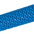 865658888.jpg knit clay roller stl / Knitting  Pattern pottery roller stl / chain clay rolling pin /flower pattern cutter printer