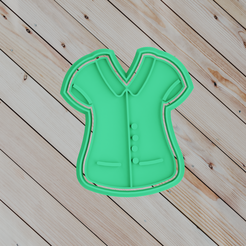 untitled.png Fichier STL vêtements de nuit COOKIE CUTTER・Plan pour imprimante 3D à télécharger