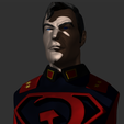 superman-paint3.png Superman Red Son Bust