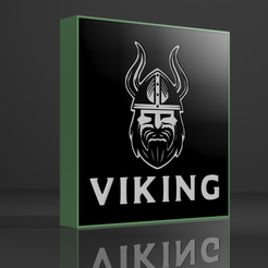 1.png 3D file Viking lamp・3D printable model to download