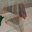 Capture d’écran 2017-05-30 à 15.32.27.png Descargar archivo STL gratis Mini Mesa para Camping Solo・Modelo para la impresora 3D