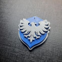 328101343_1451721461901391_7588900628520514282_n.jpg STL-Datei HARRY POTTER WAPPEN, HAUS RAVENCLAW・Design für den 3D-Druck zum Herunterladen