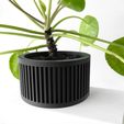 misprint-8290.jpg The Paxon Planter Pot with Drainage | Modern and Unique Home Decor for Plants and Succulents  | STL File