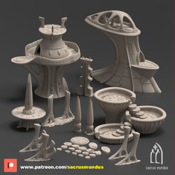 Cults_Main.png 3D file Zanat, The Abandoned World-Ship・3D print model to download