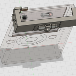 Top-clip-only-zune-ghost.png STL file GOTG3 STAR LORD ZUNE CASE・3D printing idea to download