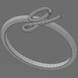 wf0.jpg G letter initial 3d lowercase wire stacker ring