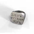21.png Steel replica of a souvenir ring of the US campaign of Sicily
