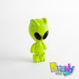 alien-MARCAS-DE-AGUA.jpg Articulated Alien , Easy 3D Print-in-Place, Flexi Cute posable toy