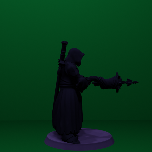 Caster3.png Gefallener König der Menschen, Casting-Pose