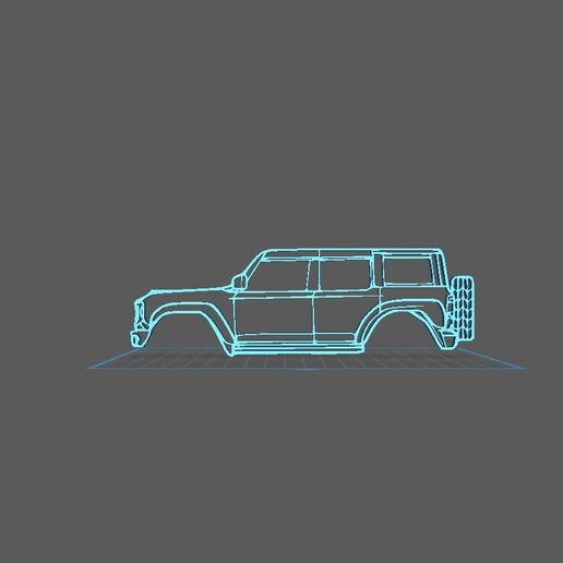 🚙 Ford - Bronco Raptor 2022・ STL File for 3D printing・Cults