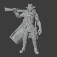 Outlaw.png Free STL file Outlaw Cowboy Ranger Gunslinger・3D print model to download
