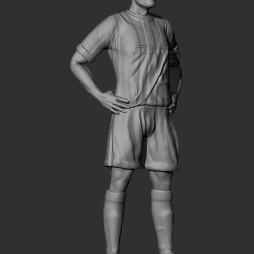 🎨 Javier Zanetti 3D Model Figure・ STL File for ・Cults